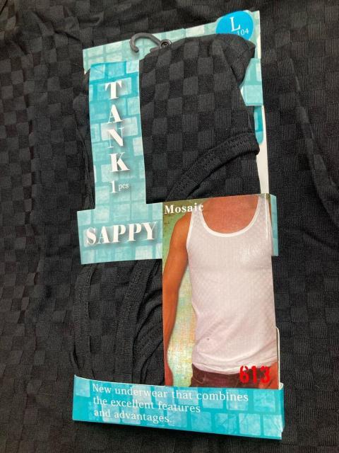 送料無料!洗練されたフォルムの立体モザイクチェック柄タンクショルダー【SAPPY】(2色から)1枚 タンクトップ < 男性ファッション 送料無料!洗練されたフォルムの立体モザイクチェック柄タンクショルダー【SAPPY】(2色から)1枚 タンクトップ < 男性ファッションの