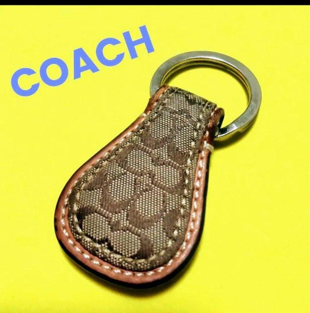 COACH �e�B�A�h���b�v �L�[�����O (�x�[�W��)  �� �u�����h�� 