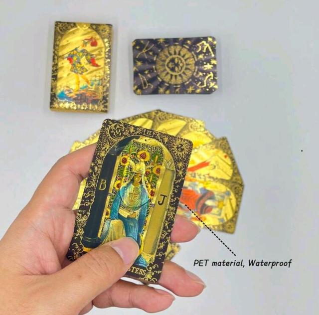 ミニ★プラスチックタロットカード 78枚組 防水 耐久 PET素材 8.7×5.7cm < 本/雑誌 ミニ★プラスチックタロットカード 78枚組 防水 耐久 PET素材 8.7×5.7cm < 本/雑誌の
