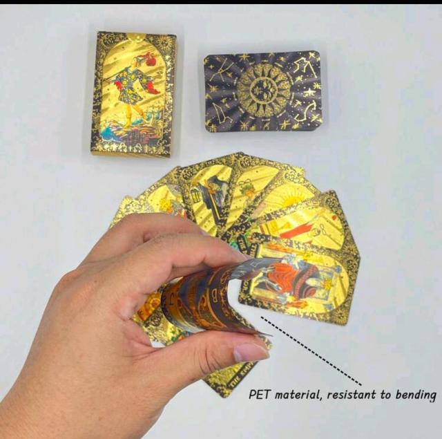 ミニ★プラスチックタロットカード 78枚組 防水 耐久 PET素材 8.7×5.7cm < 本/雑誌 ミニ★プラスチックタロットカード 78枚組 防水 耐久 PET素材 8.7×5.7cm < 本/雑誌の