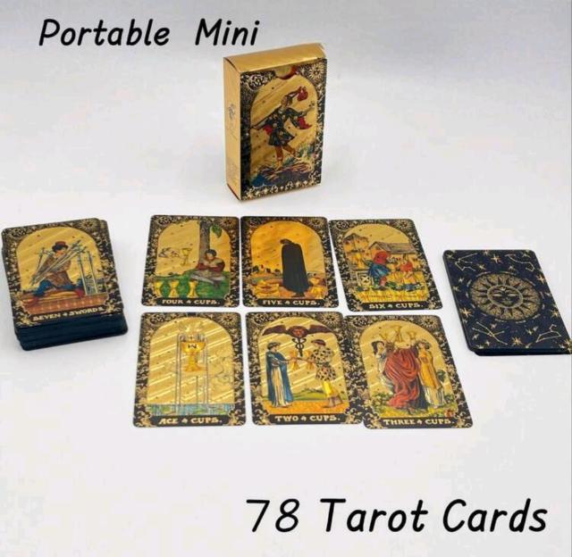 ミニ★プラスチックタロットカード 78枚組 防水 耐久 PET素材 8.7×5.7cm < 本/雑誌 ミニ★プラスチックタロットカード 78枚組 防水 耐久 PET素材 8.7×5.7cm < 本/雑誌の