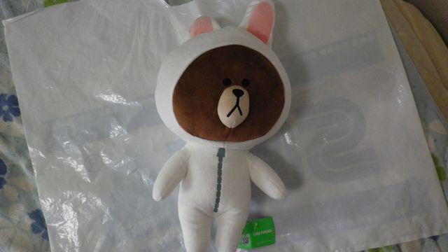 LINE FRIENDS ブラウン BIGぬいぐるみ 着ぐるみ ライン < アニメ/コミック/キャラクター  LINE FRIENDS ブラウン BIGぬいぐるみ 着ぐるみ ライン  < アニメ/コミック/キャラクターの