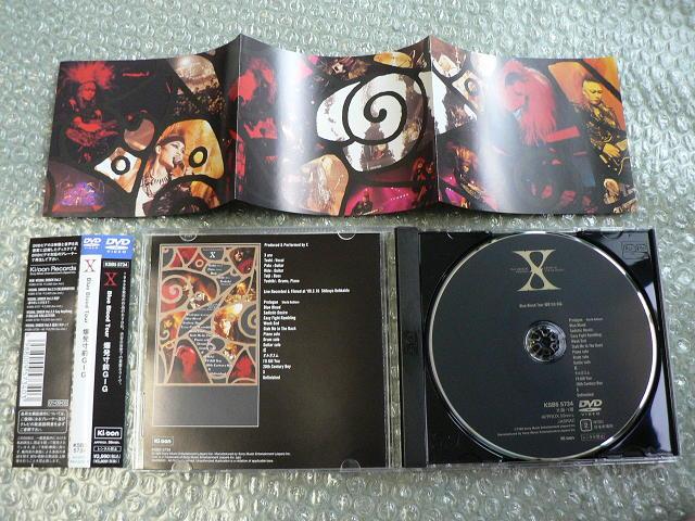 X JAPANyBlue Blood Tour O GIGzCuDVD/ɂoi  ^gObY 