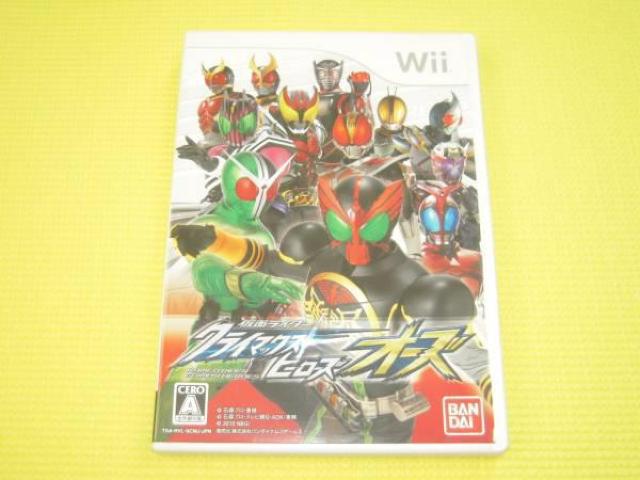 Wii★仮面ライダー クライマックスヒーローズ オーズ < ゲーム本体/ソフト  Wii★仮面ライダー クライマックスヒーローズ オーズ  < ゲーム本体/ソフトの