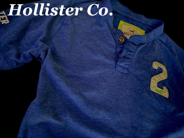 【Hollister Co.】ホリスター Vintage Washed ヘンリーネックTシャツ XL/Blue < ブランド  【Hollister Co.】ホリスター Vintage Washed ヘンリーネックTシャツ XL/Blue  < ブランドの