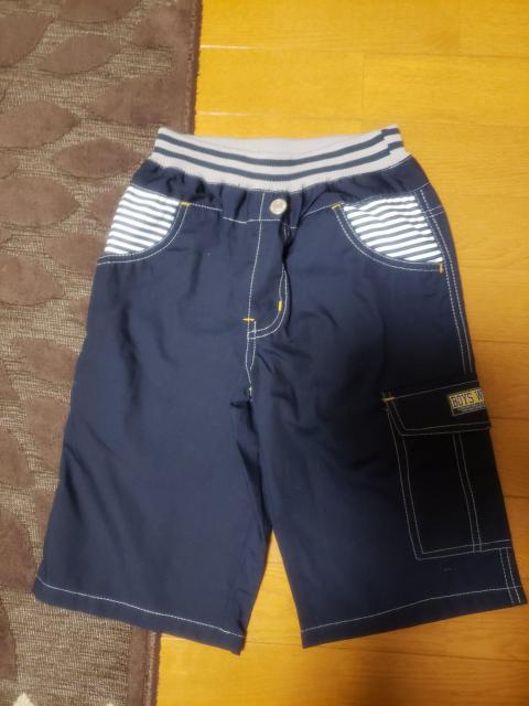 ☆新品未使用☆ネイビー半ズボン☆150 < キッズ/ベビー  ☆新品未使用☆ネイビー半ズボン☆150  < キッズ/ベビーの
