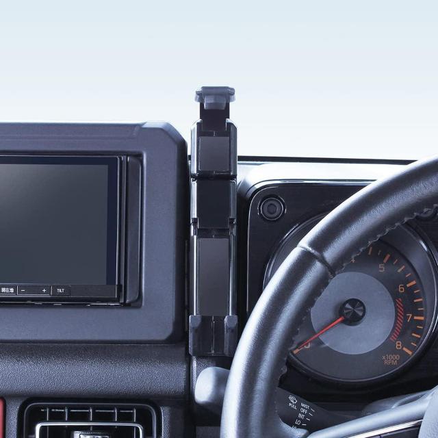 車種専用品 スズキ JB64/74 ジムニー専用 スマートフォンホルダー ポリカーボネート SY-SZ6 ブラック < 自動車/バイク 車種専用品 スズキ JB64/74 ジムニー専用 スマートフォンホルダー ポリカーボネート SY-SZ6 ブラック < 自動車/バイク