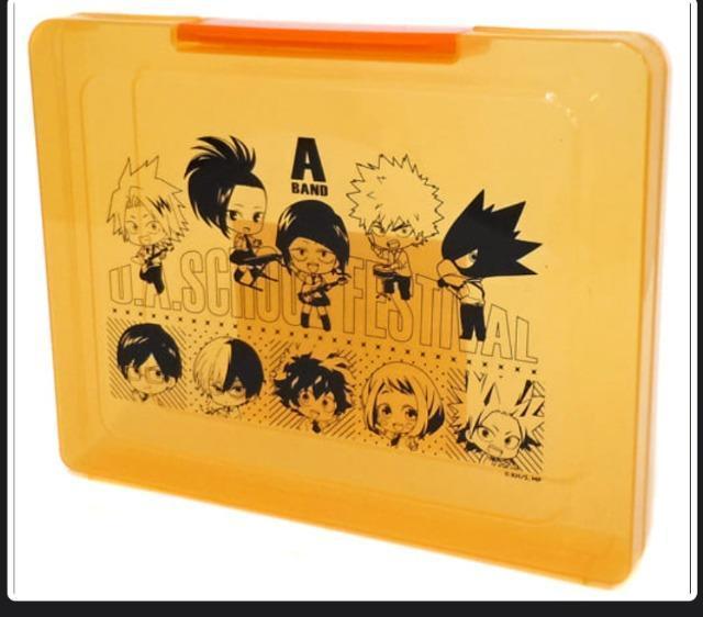 ■Aバンド■テイスティBOX 「僕のヒーローアカデミア×animatecafe」B5サイズ ケース オレンジ 常闇踏陰 耳郎響香 < アニメ/コミック/キャラクター  ■Aバンド■テイスティBOX 「僕のヒーローアカデミア×animatecafe」B5サイズ ケース オレンジ 常闇踏陰 耳郎響香  < アニメ/コミック/キャラクターの