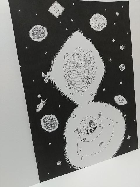 IWiCXg `CXg lp F nhCh G UFO AiO mN illustration art  Aj/R~bN/LN^[ 