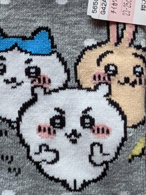 ちいかわ ソックス ちいかわ ハチワレ うさぎ 靴下 < アニメ/コミック/キャラクター ちいかわ ソックス ちいかわ ハチワレ うさぎ 靴下 < アニメ/コミック/キャラクターの