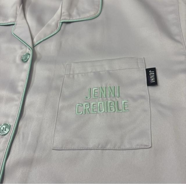新品未使用タグ付き150サイズ 半袖パジャマ シャツパジャマ JENNIパープル < ブランド  新品未使用タグ付き150サイズ 半袖パジャマ シャツパジャマ JENNIパープル < ブランドの