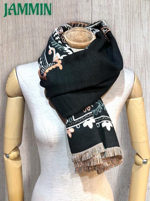 ペーズリー柄カシミヤストール マフラー ストール アジアン 男女兼用 カシミア < 女性ファッション  ペーズリー柄カシミヤストール マフラー ストール アジアン 男女兼用 カシミア < 女性ファッションの