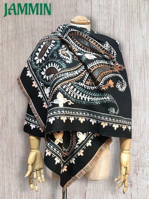 ペーズリー柄カシミヤストール マフラー ストール アジアン 男女兼用 カシミア < 女性ファッション  ペーズリー柄カシミヤストール マフラー ストール アジアン 男女兼用 カシミア < 女性ファッションの