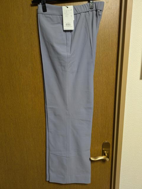 INDIVI昨季新品ラベンダージャージ素材高ストレッチセンタープレスパンツ大きいサイズ15号13号LLXLスタイルアップ美脚パンツ < ブランド  INDIVI昨季新品ラベンダージャージ素材高ストレッチセンタープレスパンツ大きいサイズ15号13号LLXLスタイルアップ美脚パンツ  < ブランドの