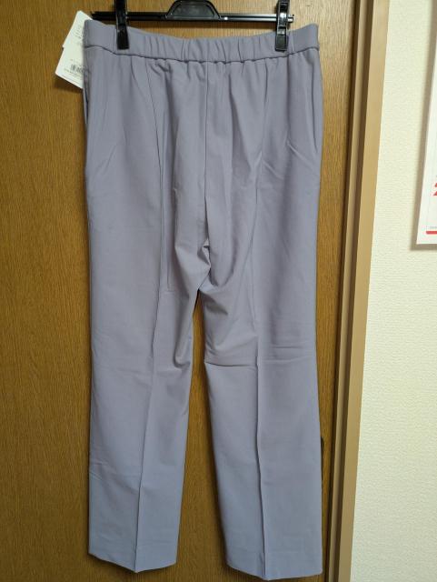 INDIVI昨季新品ラベンダージャージ素材高ストレッチセンタープレスパンツ大きいサイズ15号13号LLXLスタイルアップ美脚パンツ < ブランド  INDIVI昨季新品ラベンダージャージ素材高ストレッチセンタープレスパンツ大きいサイズ15号13号LLXLスタイルアップ美脚パンツ < ブランドの