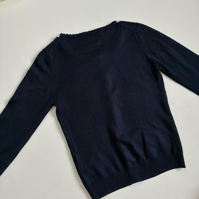 ◆美品◆インタープラネット◆ビジューパールカーディガン◆アンサンブル◆ネイビーM < 女性ファッション ◆美品◆インタープラネット◆ビジューパールカーディガン◆アンサンブル◆ネイビーM < 女性ファッションの