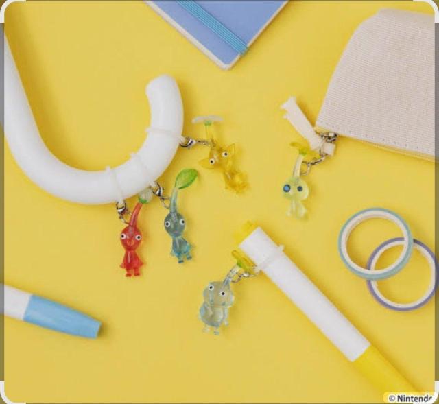 ピクミン めじるしアクセサリー 紫 黄 赤ピクミン ガチャ < ホビー ピクミン めじるしアクセサリー 紫 黄 赤ピクミン ガチャ < ホビーの