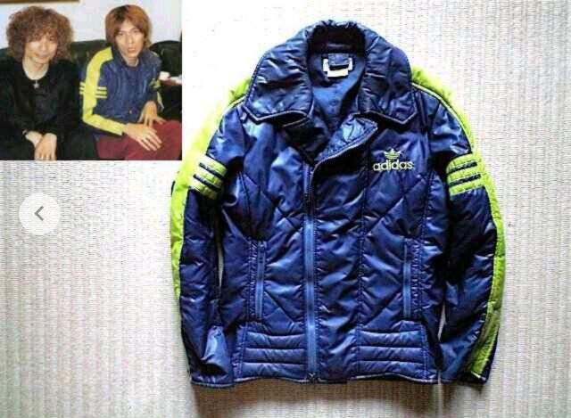 80? adidas中綿入りライダースジャケット吉井和哉着M < ブランド 80? adidas中綿入りライダースジャケット吉井和哉着M < ブランドの