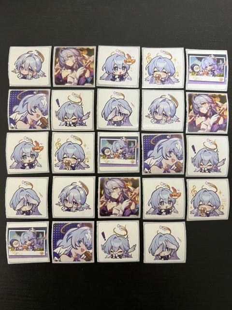 崩壊スターレイル シール ステッカー 24枚入セット ロビン < ホビー 崩壊スターレイル シール ステッカー 24枚入セット ロビン < ホビーの