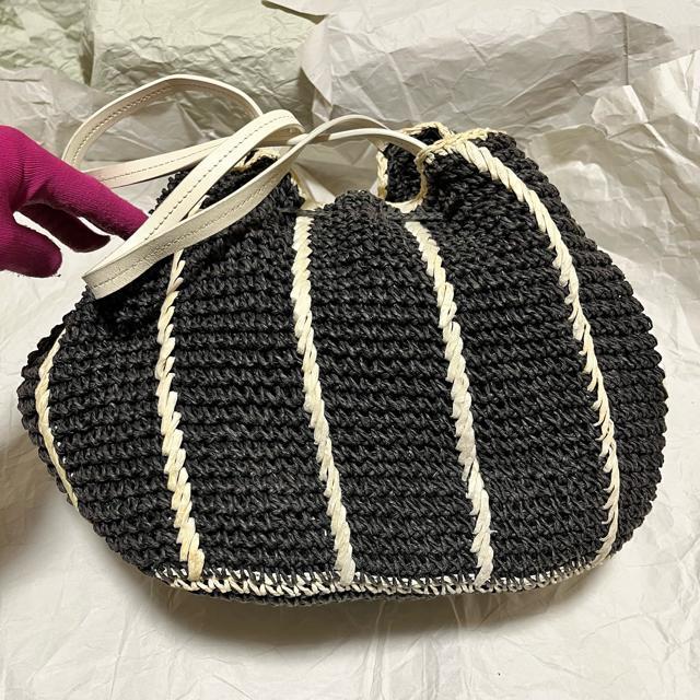 レア【agnes b.】〈アニエスベーボヤージュ〉 かごバッグ / 巾着バッグ < ブランド レア【agnes b.】〈アニエスベーボヤージュ〉 かごバッグ / 巾着バッグ < ブランドの