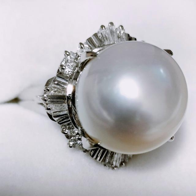 �_�C�������h�~�p�[�� �����O Pt900 13.2mm 0.40ct 13.5g �� �����A�N�Z�T���[/���v�� 