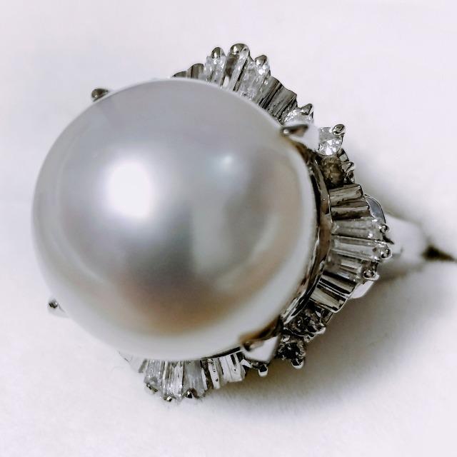 �_�C�������h�~�p�[�� �����O Pt900 13.2mm 0.40ct 13.5g �� �����A�N�Z�T���[/���v�� 