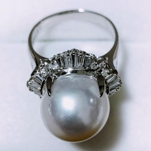 �_�C�������h�~�p�[�� �����O Pt900 13.2mm 0.40ct 13.5g �� �����A�N�Z�T���[/���v�� 