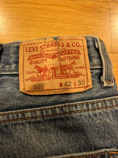 LEVI’S リーバイス 505ストレートデニム 大きいsizeW42 used < ブランド LEVI’S リーバイス 505ストレートデニム 大きいsizeW42 used < ブランドの