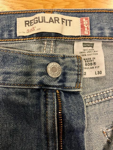LEVI’S リーバイス 505ストレートデニム 大きいsizeW42 used < ブランド LEVI’S リーバイス 505ストレートデニム 大きいsizeW42 used < ブランドの