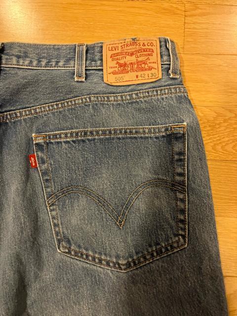 LEVI’S リーバイス 505ストレートデニム 大きいsizeW42 used < ブランド LEVI’S リーバイス 505ストレートデニム 大きいsizeW42 used < ブランドの