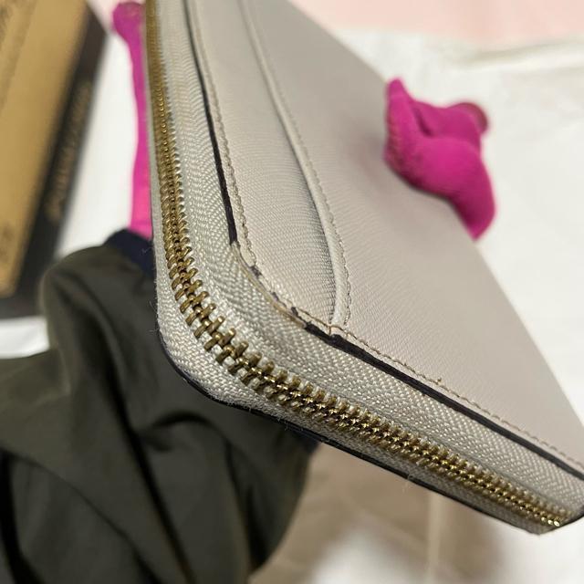 【ケイトスペード】 長財布 ラウンドファスナー グレー レザー 訳あり 格安 < ブランド 【ケイトスペード】 長財布 ラウンドファスナー グレー レザー 訳あり 格安 < ブランドの