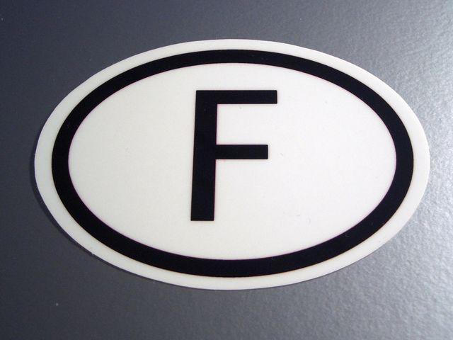 bフランスビークルID国識別ステッカー耐水 < 自動車/バイク bフランスビークルID国識別ステッカー耐水 < 自動車/バイク