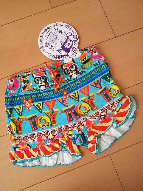 新品ちら見えヘッチャラパンツA柄120JAM < ブランド 新品ちら見えヘッチャラパンツA柄120JAM < ブランドの