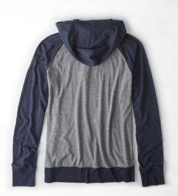 【American Eagle】アメリカンイーグル AEOカラーブロックフーディーTシャツ L/グラベルヘザー < ブランド 【American Eagle】アメリカンイーグル AEOカラーブロックフーディーTシャツ L/グラベルヘザー < ブランドの