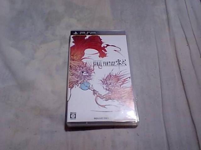【PSP】ファイナルファンタジー零式 < ゲーム本体/ソフト  【PSP】ファイナルファンタジー零式  < ゲーム本体/ソフトの