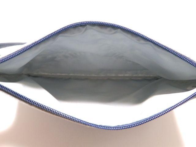 《New》リラックマ★ループ付・スウェット素材*フラットポーチ<グレー> < 女性ファッション  《New》リラックマ★ループ付・スウェット素材*フラットポーチ<グレー> < 女性ファッションの