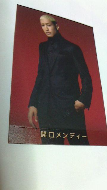 LAWSONEXILE スピードくじフォトカードコレクション関口メンディ- < タレントグッズ  LAWSONEXILE スピードくじフォトカードコレクション関口メンディ-  < タレントグッズの