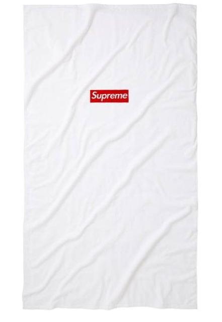 Supreme Box Logo Beach Towel r[`^I 20th   uh 