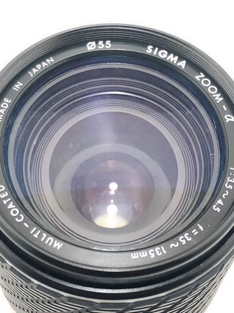 Z173 SIGMA ZOOM 1:3.5�`4.5 f=35�`135mm MULTI-COATED �����Y �� �Ɠd/AV�� 