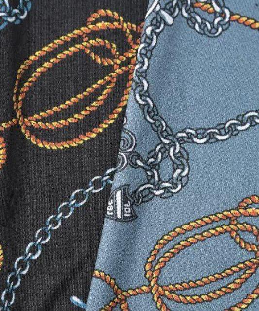 3Lサイズ!2枚セット!男際立つ!男気!溢れる!チェーン柄!光沢感ある!ツルサラ!ストレッチ素材Vネック!半袖!Tインナーシャツ! < 男性ファッション  3Lサイズ!2枚セット!男際立つ!男気!溢れる!チェーン柄!光沢感ある!ツルサラ!ストレッチ素材Vネック!半袖!Tインナーシャツ! < 男性ファッションの