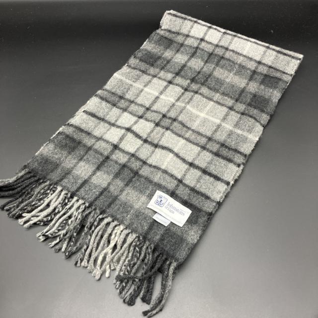 即決 Johnstons of Elgin カシミヤマフラー < 女性ファッション  即決 Johnstons of Elgin カシミヤマフラー  < 女性ファッションの