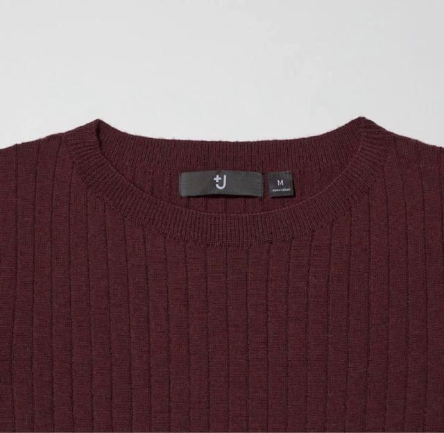 UNIQLO×ジル・サンダー3Dエクストラファインメリノリブワンピース < ブランド UNIQLO×ジル・サンダー3Dエクストラファインメリノリブワンピース < ブランドの