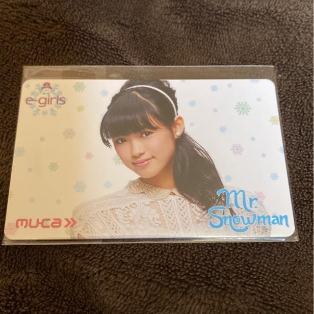 E-girls☆mr.Snowman☆山口乃々華☆MCカード☆ < タレントグッズ  E-girls☆mr.Snowman☆山口乃々華☆MCカード☆  < タレントグッズの