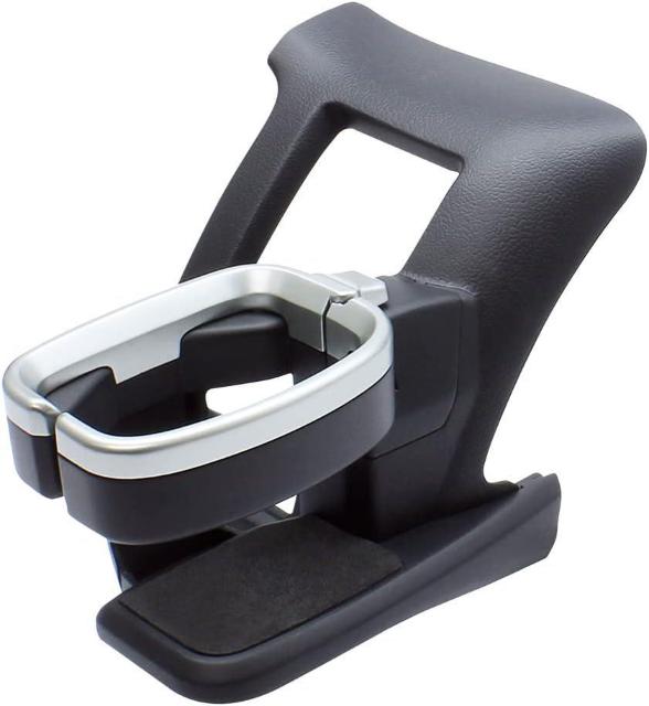 車種専用品 トヨタ 200系 ハイエース 専用 エアコン ドリンクホルダー 運転席用 ブラック/シルバー < 自動車/バイク 車種専用品 トヨタ 200系 ハイエース 専用 エアコン ドリンクホルダー 運転席用 ブラック/シルバー < 自動車/バイク