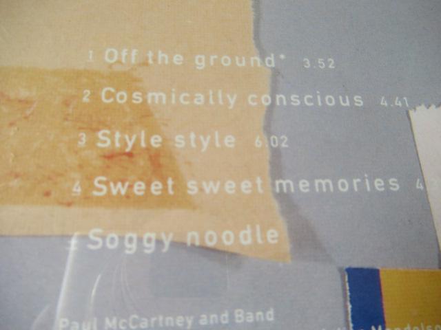 ポール・マッカートニー CD 「 オフ・ザ・グラウンド 」 オリジナル・アルバム未収録曲2曲収録 < CD/DVD/ビデオ  ポール・マッカートニー CD 「 オフ・ザ・グラウンド 」 オリジナル・アルバム未収録曲2曲収録 < CD/DVD/ビデオの