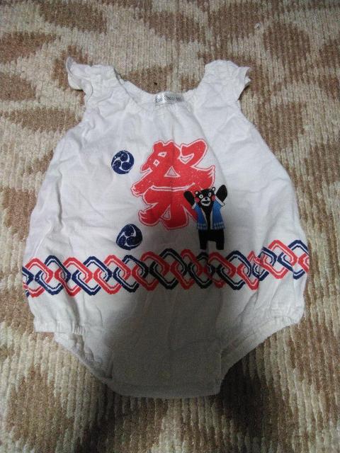 子供服 くまモン ロンパース 80cm < キッズ/ベビー 子供服 くまモン ロンパース 80cm < キッズ/ベビーの