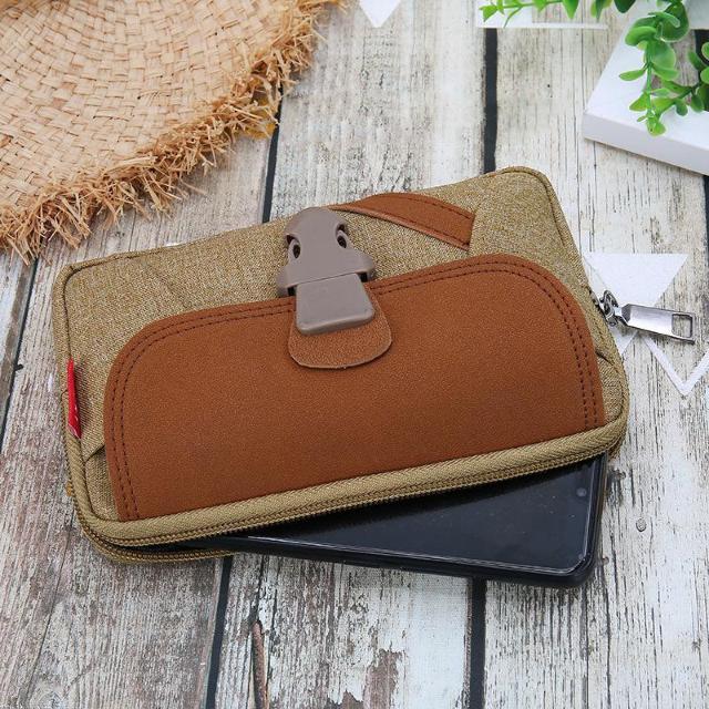 新品■スマホケース ゴルフ デジカメなど◆2way ウエストポーチ バッグ Wポケット◆ブラウン×カーキベージュ < 男性ファッション  新品■スマホケース ゴルフ デジカメなど◆2way ウエストポーチ バッグ Wポケット◆ブラウン×カーキベージュ < 男性ファッションの