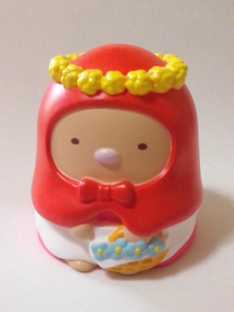 ■すみっコぐらし■とびだす絵本とひみつのコ まんまるソフビフィギュア★とんかつ(赤ずきん)■ < アニメ/コミック/キャラクター  ■すみっコぐらし■とびだす絵本とひみつのコ まんまるソフビフィギュア★とんかつ(赤ずきん)■ < アニメ/コミック/キャラクターの