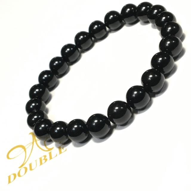 《No.010》送料込み?? チベット産 黒水晶モリオン 内径17cm < 男性アクセサリー/時計  《No.010》送料込み?? チベット産 黒水晶モリオン 内径17cm < 男性アクセサリー/時計の