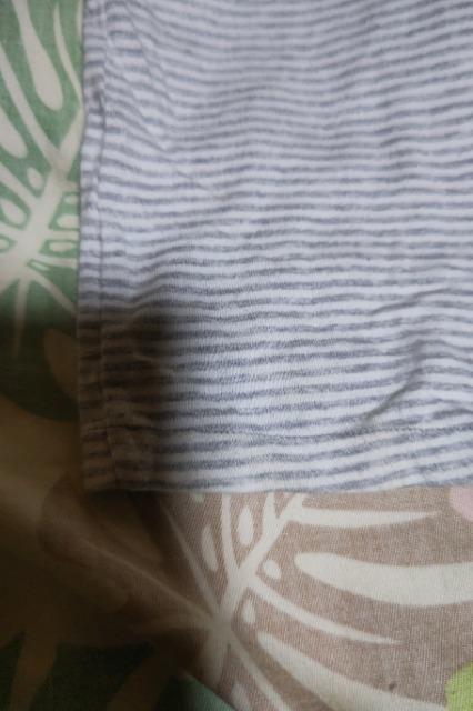 ★中古白×グレーセーラーカラー襟ロンパース70 < キッズ/ベビー  ★中古白×グレーセーラーカラー襟ロンパース70 < キッズ/ベビーの